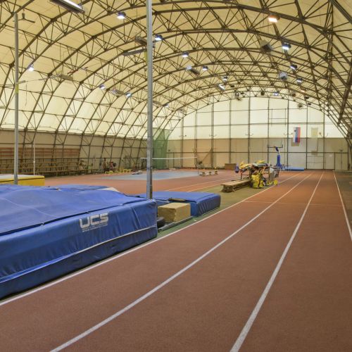 Covered athletics hall Brežice